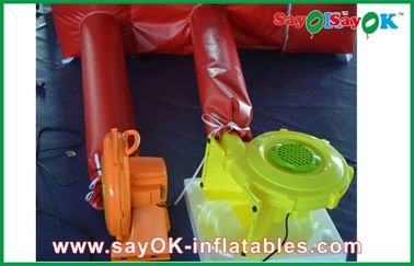 किराए पर व्यापार के लिए लाल 0.44 मिमी पीवीसी Inflatable मनी मशीन