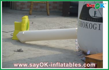 सफेद 6 एक्स 3 एम Inflatable आर्क, Inflatable पीवीसी विज्ञापन होटल आर्क