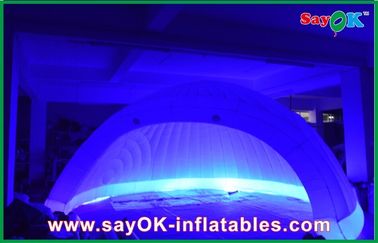 पार्टी / प्रदर्शनी हेलमेट के लिए कस्टम inflatable तम्बू एलईडी नाइट क्लब पार्टी inflatable तम्बू