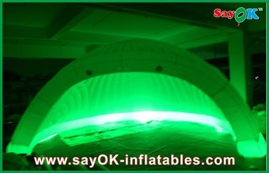 पार्टी / प्रदर्शनी हेलमेट के लिए कस्टम inflatable तम्बू एलईडी नाइट क्लब पार्टी inflatable तम्बू