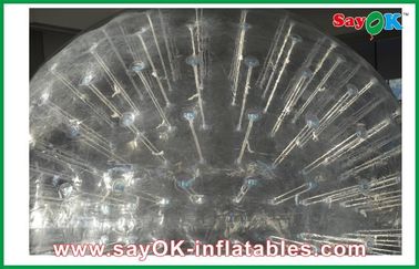 मनोरंजन ज़ोरब बॉल / पारदर्शी टीपीयू Inflatable घास रोलिंग बॉल