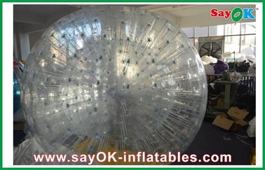 मनोरंजन ज़ोरब बॉल / पारदर्शी टीपीयू Inflatable घास रोलिंग बॉल