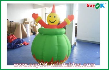 सजावट inflatable मुस्कान चेहरा कार्टून चरित्र / शुभंकर inflatable जानवर
