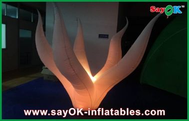 कोरल आकार Inflatable हैंगिंग एलईडी प्रकाश सजावट / विज्ञापन Inflatable एलईडी लाइट