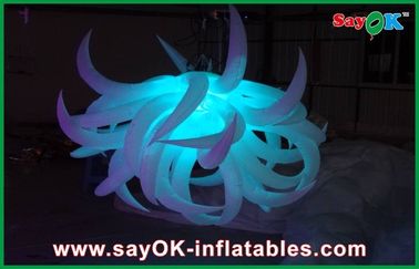 रंग बदलने वाली प्रकाश सजावट, 2 मीटर दीया Inflatable एलईडी प्रकाश सजावट