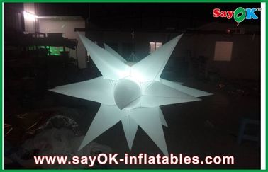 पार्टी स्टार Inflatable प्रकाश सजावट सजावट / नायलॉन कपड़ा Inflatable एलईडी लाइट