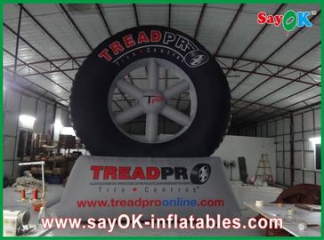 विज्ञापन के लिए लोगो प्रिंटिंग के साथ आकार कस्टम Inflatable उत्पाद टाइप करें