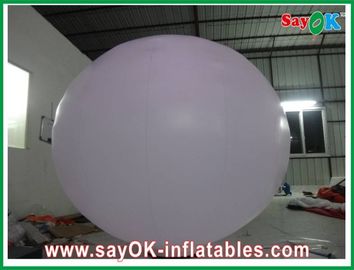 2 मीटर Inflatable प्रकाश सजावट, ग्राउंड बॉल के साथ Inflatable लाइट गुब्बारा
