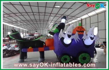 ऑक्सफोर्ड क्लॉथ Inflatable हेलोवीन सजावट, पार्टी Inflatable कैरिज