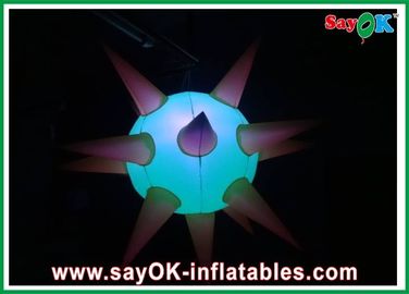 नायलॉन कपड़ा के साथ अनुकूलित टिकाऊ Inflatable प्रकाश सजावट