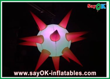 नायलॉन कपड़ा के साथ अनुकूलित टिकाऊ Inflatable प्रकाश सजावट