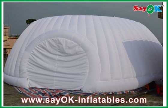 आउटडोर एयर टेंट ऑक्सफोर्ड कपड़े inflatable एयर टेंट, व्यास 5 मीटर एयर टेंट शिविर के लिए