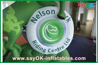 विज्ञापन inflatable ऊंचाई 3m - 8m inflatable कार्टून पात्र, घटनाक्रम पीवीसी / ऑक्सफोर्ड कपड़े घोड़ा