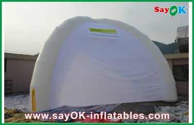 कस्टम inflatable तम्बू आउटडोर जलरोधी inflatable हवा तम्बू ऑक्सफोर्ड कपड़े / पीवीसी गतिविधियों के लिए