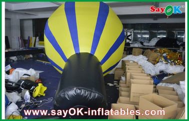 लोगो मुद्रण inflatable पैराशूट ऑक्सफोर्ड कपड़े विज्ञापन अभियान के लिए inflatable आइटम