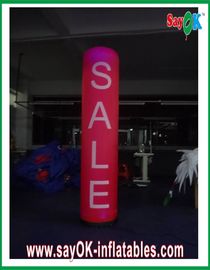H2m Inflatable प्रकाश सजावट, नायलॉन कपड़ा प्रकाश स्तंभ