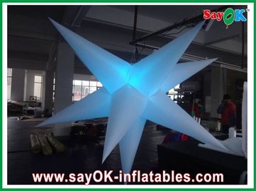 वेडिंग समारोह के लिए 2 एम व्यास Inflatable एलईडी लाइट नायलॉन कपड़ा