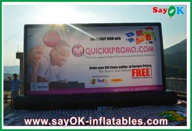विज्ञापन के लिए इन्फ्लेटेबल आउटडोर स्क्रीन पीवीसी इन्फ्लेटेबल मूवी स्क्रीन इन्फ्लेटेबल बिलबोर्ड L9M X H5M
