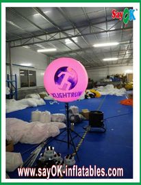 स्टैंड के साथ आरजीबी रोशनी Inflatable प्रकाश सजावट 190T नायलॉन कपड़ा एसजीएस आरओएचएस