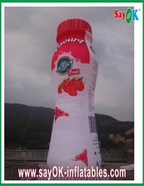 अभियान के लिए फायरप्रूफ पीवीसी Tarpaulin Inflatable दही बोतल