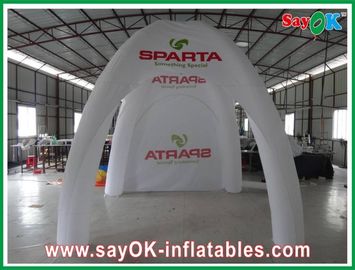 आउटडोर जाओ लोगो मुद्रण के साथ Inflatable तम्बू गीला सबूत Inflatable तम्बू गुंबद