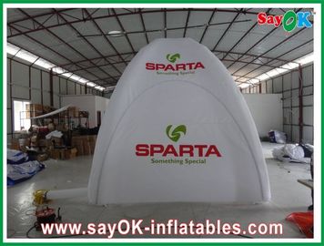 आउटडोर जाओ लोगो मुद्रण के साथ Inflatable तम्बू गीला सबूत Inflatable तम्बू गुंबद