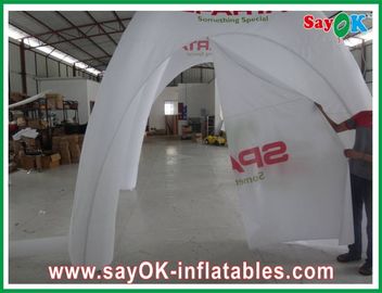आउटडोर जाओ लोगो मुद्रण के साथ Inflatable तम्बू गीला सबूत Inflatable तम्बू गुंबद
