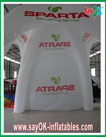 आउटडोर जाओ लोगो मुद्रण के साथ Inflatable तम्बू गीला सबूत Inflatable तम्बू गुंबद