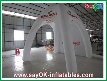 आउटडोर जाओ लोगो मुद्रण के साथ Inflatable तम्बू गीला सबूत Inflatable तम्बू गुंबद