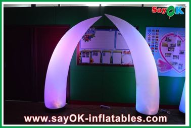 1 9 0 टी नायलॉन कपड़ा Inflatable प्रकाश सजावट, कस्टम इंडोर Inflatable आइवरी