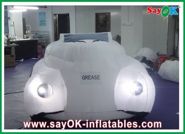 अनुकूलित विज्ञापन घटनाक्रम लेनग 3 एम Inflatable कार 2 हेड एलईडी बल्ब