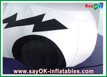 अनुकूलित विज्ञापन घटनाक्रम लेनग 3 एम Inflatable कार 2 हेड एलईडी बल्ब