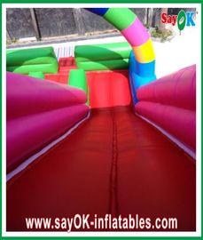 पूल के साथ घुमावदार स्लिप और स्लाइड क्लॉउन थीम घुमावदार बाउंसर स्लाइड मनोरंजन पार्क के लिए बहु रंग