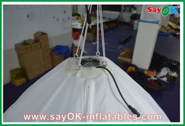 रंगीन पार्टी Inflatable प्रकाश सजावट, व्यास 2 मीटर Inflatable लाइट बॉल