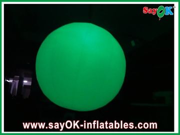 एलईडी 1 9 0 नायलॉन क्लॉथ इंफ्लैटेबल बॉल एलईडी लाइट्स व्यास 2 मीटर के साथ