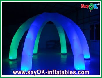 पार्टी के लिए यूएल प्रमाणित ब्लोअर Inflatable एलईडी लाइट टेंट व्यास 5 मीटर