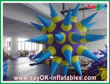 पार्टी एकाधिक रंगों के लिए व्यास 2 मीटर Inflatable लाइट सजावट