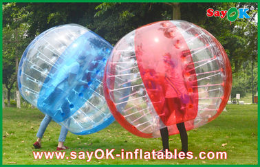 बड़े Inflatable बुलबुला बॉल, 1.5 मीटर खेल खेल Inflatable बम्पर बॉल
