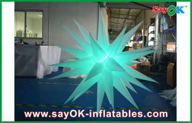 व्यास 1.5 मीटर Inflatable प्रकाश सजावट, विज्ञापन लाइट स्टार विज्ञापन