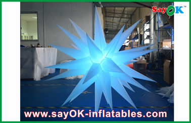 व्यास 1.5 मीटर Inflatable प्रकाश सजावट, विज्ञापन लाइट स्टार विज्ञापन