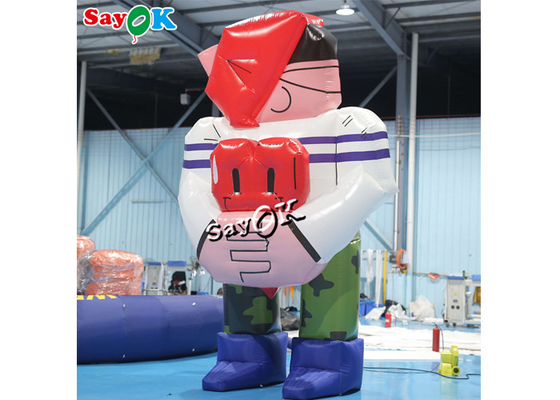इनडोर और आउटडोर सजावट के लिए 4.5 मीटर विशाल inflatable विज्ञापन गुब्बारे