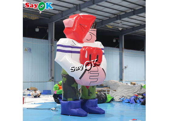 इनडोर और आउटडोर सजावट के लिए 4.5 मीटर विशाल inflatable विज्ञापन गुब्बारे