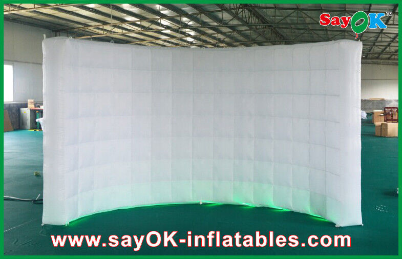 पार्टी सजावट inflatable दीवार टिकाऊ inflatable हवा दीवार पैनलों के साथ आंतरिक सीई ब्लोअर, 3 X 2 X 2.3 मीटर