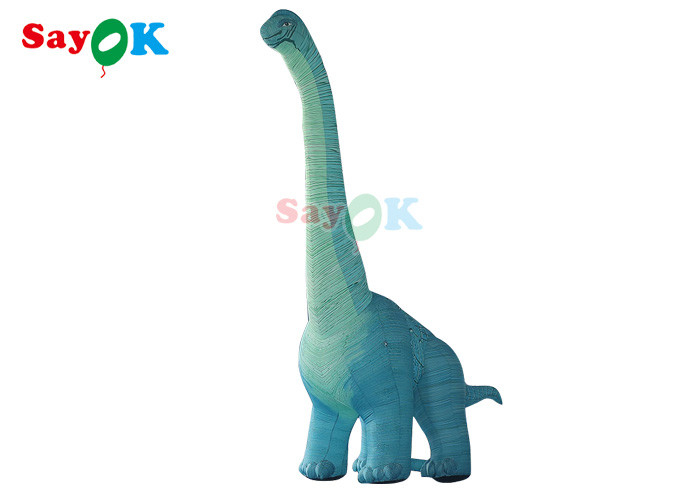 inflatable क्रिसमस डायनासोर 7m inflatable क्रिसमस डायनासोर यार्ड सजावट inflatable Tyrannosaurus Rex मॉडल