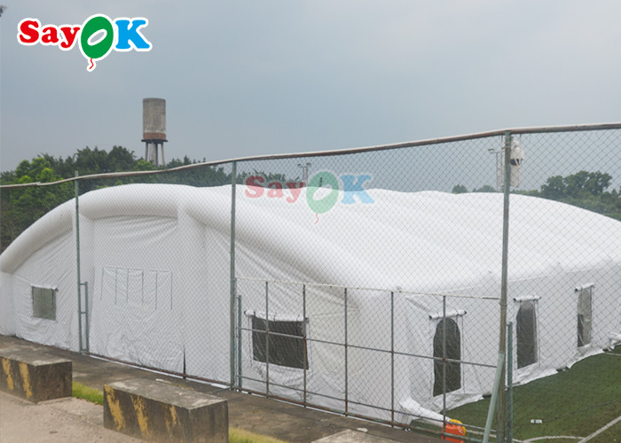 पीवीसी वाटरप्रूफ व्हाइट वेडिंग inflatable एयर टेंट ब्लो अप मार्की आउटडोर सर्वश्रेष्ठ inflatable टेंट