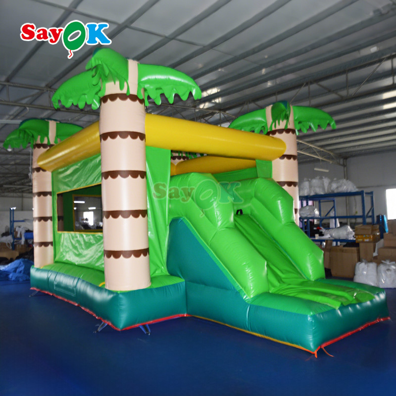 सायक आउटडोर inflatable बाउंसर स्लाइड लौ retardant inflatable बाउंसी कैसल जंप हाउस पार्टी के लिए inflatable बाउंसर