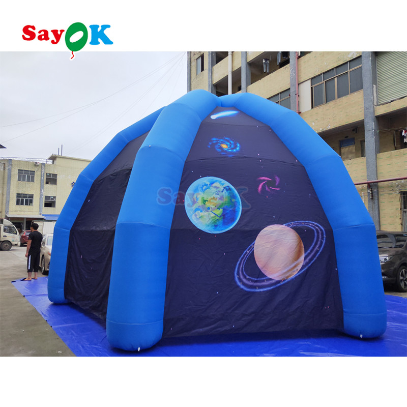 सायक विज्ञापन स्पाइडर शेड टेंट inflatable canopy Gazebo कस्टम inflatable स्पाइडर चार पैरों के साथ टेंट