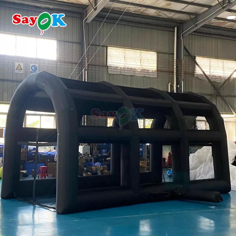 खेल के लिए विशाल inflatable खेल तम्बू आउटडोर inflatable टेनिस कोर्ट तम्बू