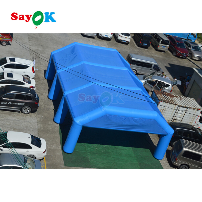 आउटडोर inflatable खेल बैटिंगटेन्ट पीवीसी घटना inflatable खेल प्रशिक्षण विज्ञापन के लिए तम्बू