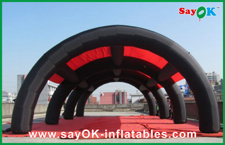 पीवीसी टारपौलीन inflatable एयर टेंट वाणिज्यिक inflatable प्रक्षेपण गुंबद टेंट विज्ञापन पार्टी inflatable घर टेंट